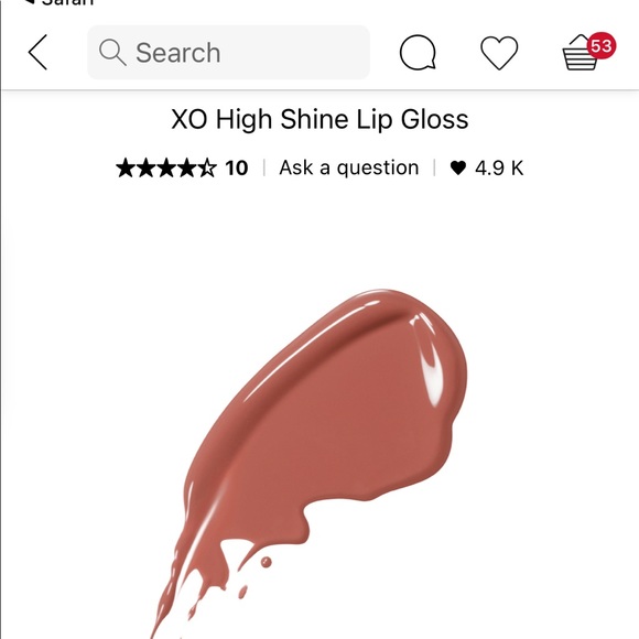 KVD BEAUTY | xo lipgloss (camellia-10) - Picture 2 of 3